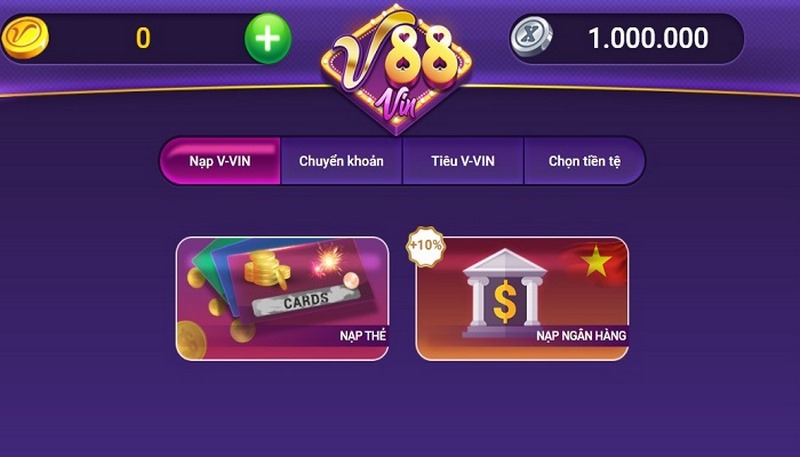 Thực hiện nạp rút tiền tự động dễ dàng 
