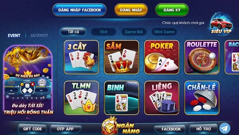 Game bài có nhiều trò chơi hay chất lượng