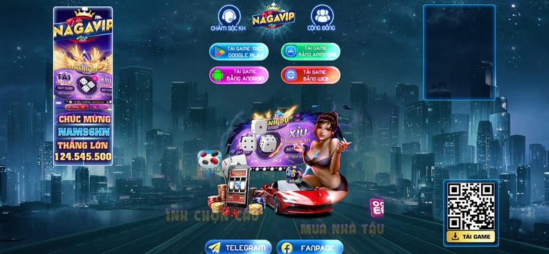 Tải Nagavip cho PC thực hiện nhanh chỉ với vài phút