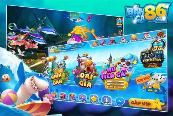 Bắn Cá 86 là cổng game hiện đại mang đến không gian mới mẻ