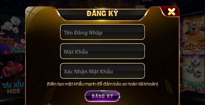 Người chơi cung cấp sai thông tin khiến không thể tạo tài khoản