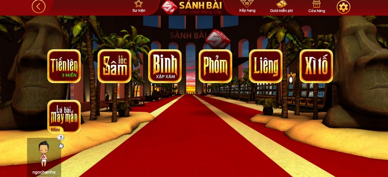 Nhiều sản phẩm game đặc sắc đang được sân chơi cung cấp 