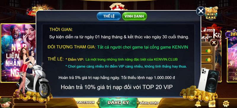 Đa dạng các chương trình ưu đãi tại Ken vin có giá trị lớn