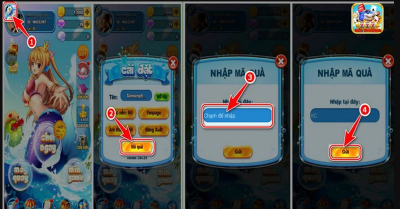 Hướng dẫn cách dùng giftcode Bắn cá Vip cho người mới